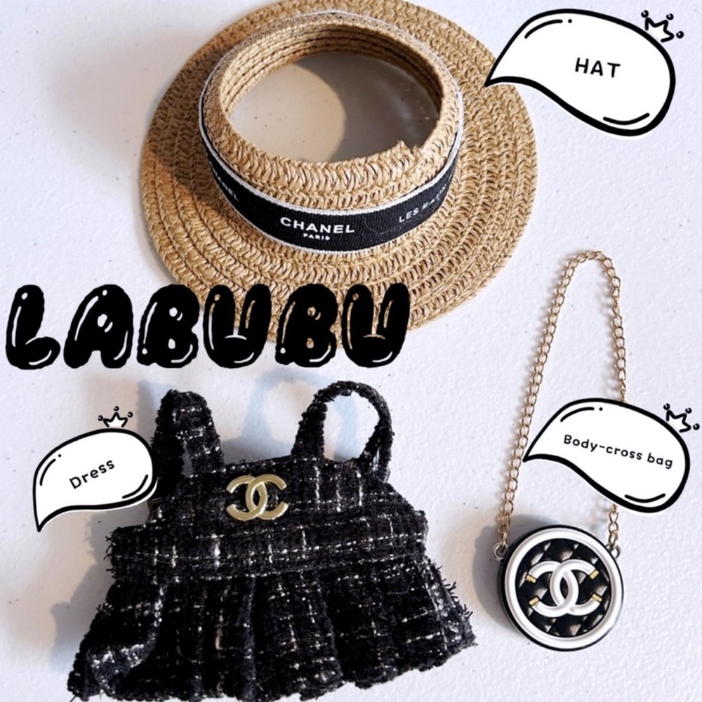 Labubu Chanel Accessories Set - Picture 1 of 2